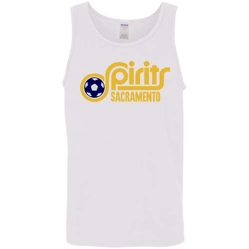 Sacramento Spirits Tank Top Classic ASL Soccer color White