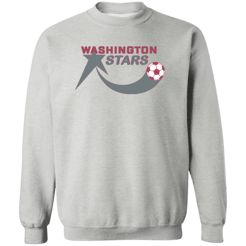 Washington Stars Sweatshirt Classic Crewneck ASL Soccer color Sport Grey