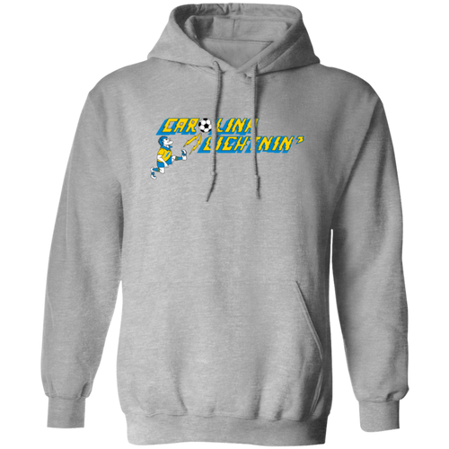 Carolina Lightnin' Hoodie Pullover Classic ASL Soccer color Sport Grey