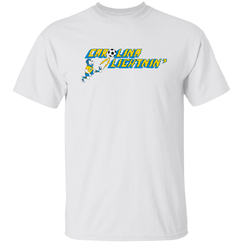 Carolina Lightnin' T-shirt Classic ASL Soccer color White