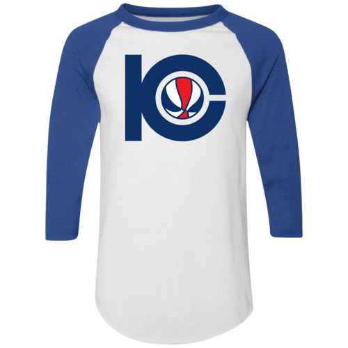 Kentucky Colonels Raglan Shirt ABA Basketball color White/Royal Blue