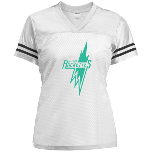 Dayton Rockettes WBL Basketball Womens Replica Jersey color White/Black