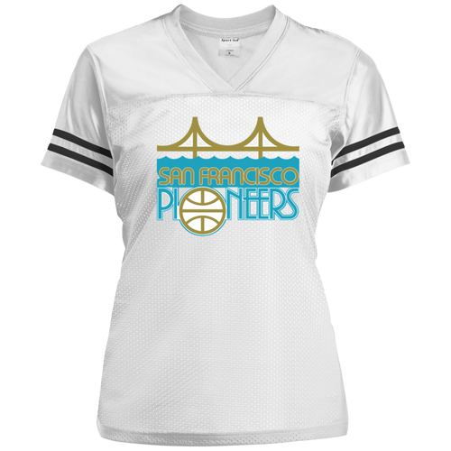 San Francisco Pioneers WBL Basketball Womens Replica Jersey color White/Black