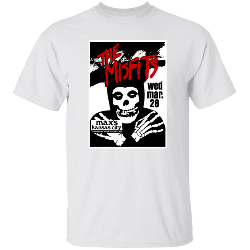 Max's Kansas City Club T-shirt New York City Nightlife Fashion Apparel color White