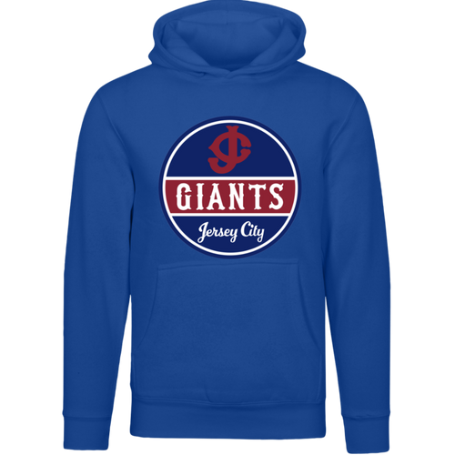 Jersey City Giants Hoodie Pullover Premium A1 Negro League Baseball color Royal Blue