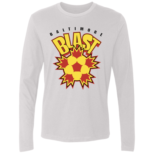 Baltimore Blast Long Sleeve Shirt MISL Soccer color White