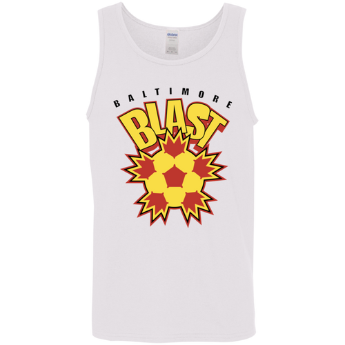 Baltimore Blast MISL Tank Top Classic Major Indoor Soccer League Team color White