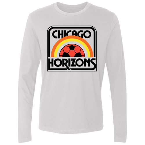 Chicago Horizons Long Sleeve Shirt MISL Soccer color White