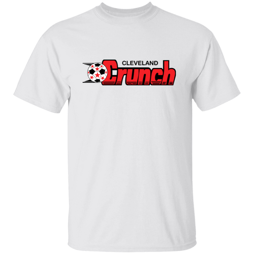 Cleveland Crunch MISL T-shirt Major Indoor Soccer League Team Tee color White