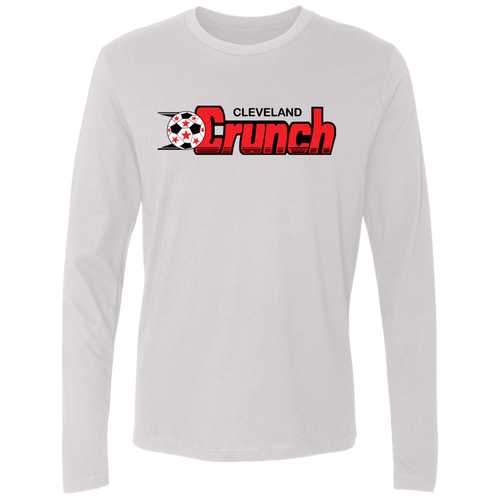 Cleveland Crunch Long Sleeve Shirt MISL Soccer color White