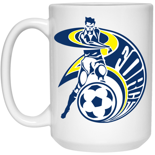 Cleveland Force Mug 15oz Glossy Ceramic MISL Soccer color White