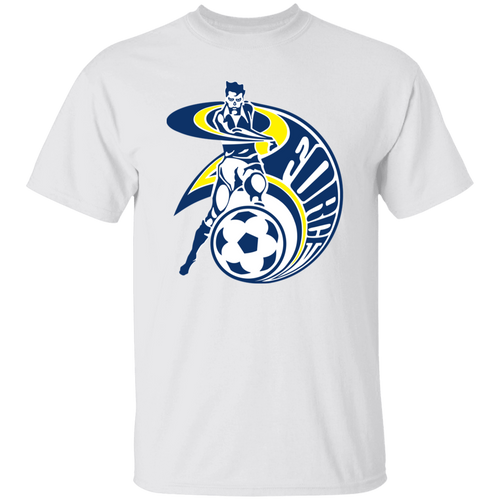 Cleveland Force MISL T-shirt Major Indoor Soccer League Team Tee color White