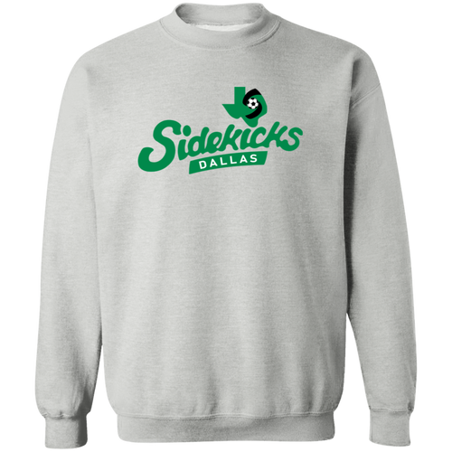 Dallas Sidekicks Sweatshirt Crewneck Pullover MISL Soccer color Sport Grey