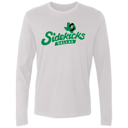Dallas Sidekicks Long Sleeve Shirt MISL Soccer color White