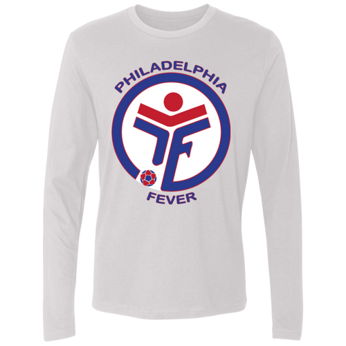 Philadelphia Fever Long Sleeve Shirt MISL Soccer color White