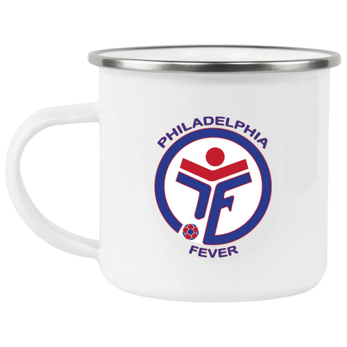 Philadelphia Fever Camping Mug 12oz Enamel MISL Soccer