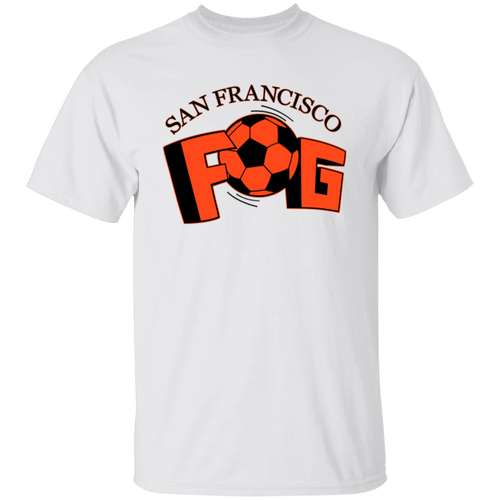San Francisco Fog T-shirt MISL Soccer color White