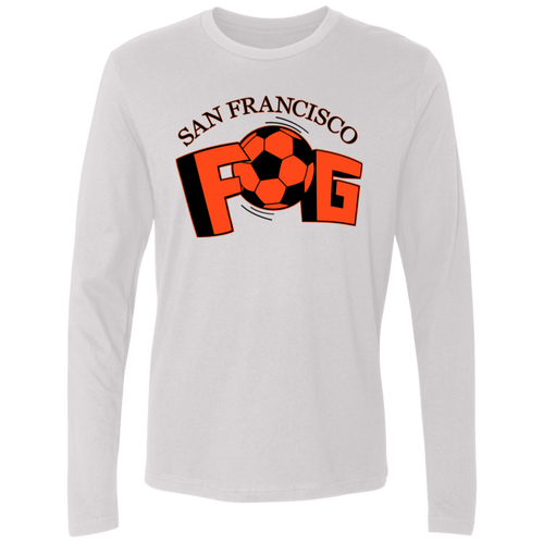 San Francisco Fog Long Sleeve Shirt MISL Soccer color White