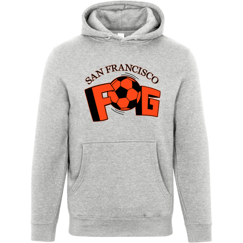San Francisco Fog Hoodie Pullover Premium MISL Soccer color Heather Grey