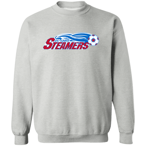 St. Louis Steamers Sweatshirt Crewneck Pullover MISL Soccer color Sport Grey