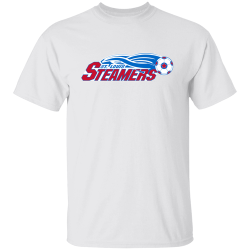 St. Louis Steamers MISL T-shirt Major Indoor Soccer League Team Tee color White