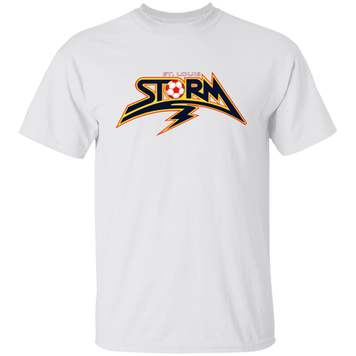 St. Louis Storm T-shirt MISL Soccer color White