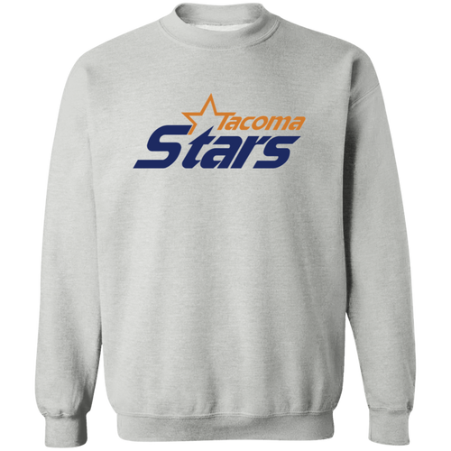Tacoma Stars Sweatshirt Crewneck Pullover MISL Soccer color Sport Grey