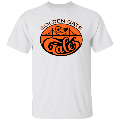 Golden Gate Gales ASL T-shirt American Soccer League Team Tee color White
