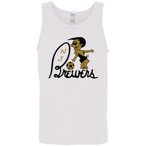 New Jersey Brewers Tank Top Classic ASL Soccer color White