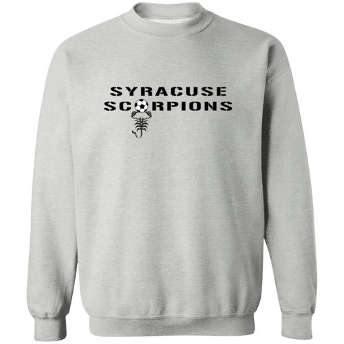 Syracuse Scorpions Sweatshirt Crewneck Pullover ASL Soccer color Sport Grey