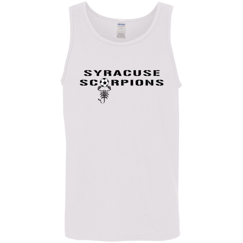 Syracuse Scorpions Tank Top T-shirt ASL American Soccer League Team color White