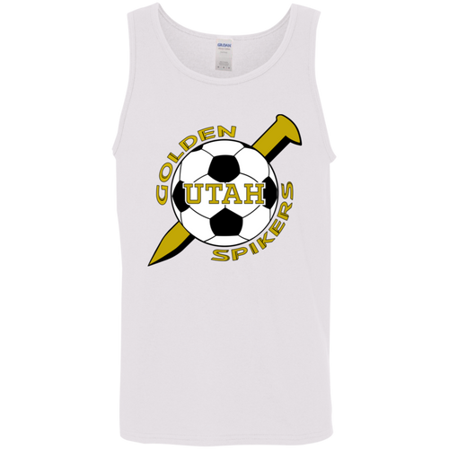 Utah Golden Spikers Tank Top T-shirt ASL American Soccer League Team color White