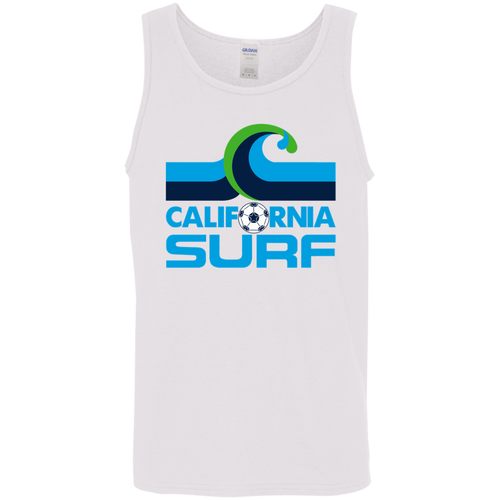 California Surf Tank Top Classic NASL Soccer color White