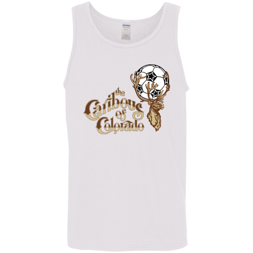 Colorado Caribous Tank Top Classic NASL Soccer color White
