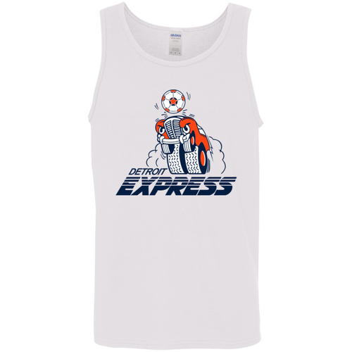 Detroit Express Tank Top Classic NASL Soccer color White