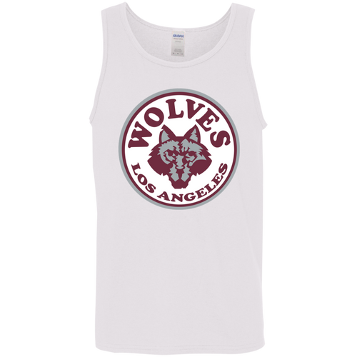 Los Angeles Wolves Tank Top Classic NASL Soccer color White