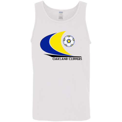 Oakland Clippers Tank Top Classic NASL Soccer color White