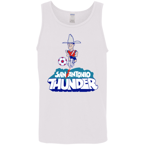 San Antonio Thunder Tank Top Classic NASL Soccer color White