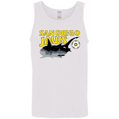 San Diego Jaws Tank Top Classic NASL Soccer color White