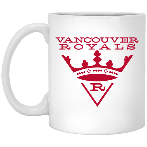 Vancouver Royals Mug 11 oz. Glossy Ceramic NASL Soccer color White