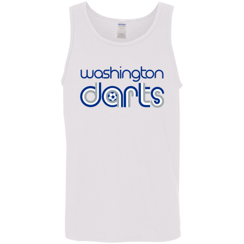 Washington Darts Tank Top Classic NASL Soccer color White