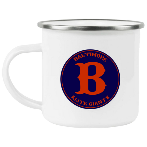 Baltimore Elite Giants Camping Mug 12 oz. Enamel Negro Leagues Baseball Team