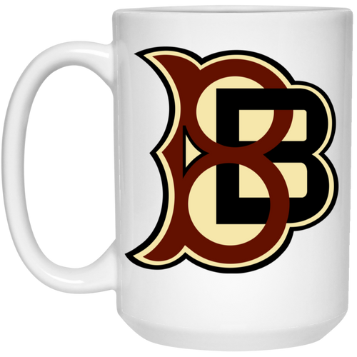 Boston Blues Mug 15 oz. Glossy Ceramic Negro Leagues Baseball Team color White