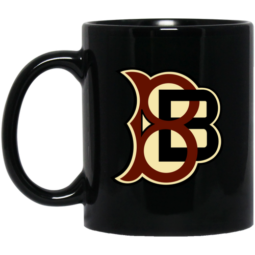 Boston Blues Mug 11 oz. Black Glossy Ceramic Negro Leagues Baseball Team