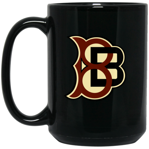 Boston Blues Mug 15 oz. Black Glossy Ceramic Negro Leagues Baseball Team