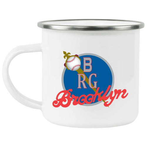 Brooklyn Royal Giants Camping Mug 12 oz. Enamel Negro Leagues Baseball Team