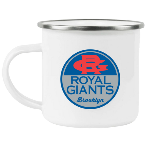 Brooklyn Royal Giants Camping Mug 12 oz. Enamel A2 Negro Leagues Baseball Team