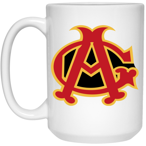 Chicago American Giants Large Drink Mug 15 oz. Negro Leagues Baseball Team color White
