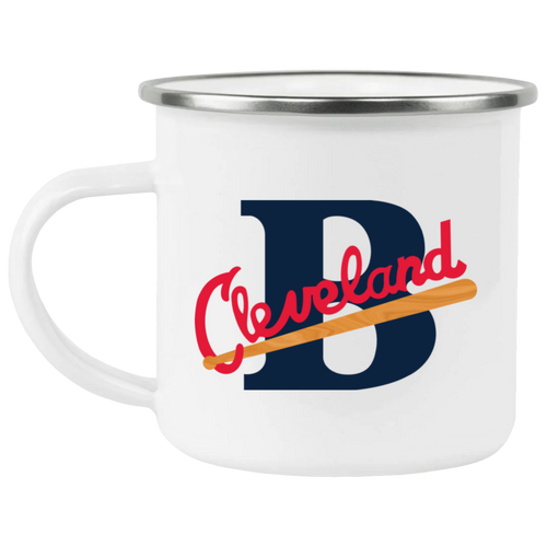 Cleveland Buckeyes Camping Mug 12 oz. Enamel Negro Leagues Baseball Team