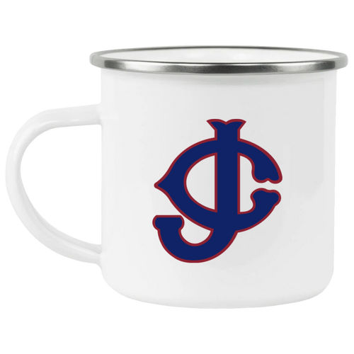 Jersey City Giants Camping Mug 12 oz. Enamel A2 Negro Leagues Baseball Team